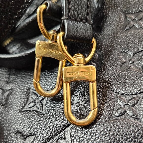 LOUIS VUITTON Metis Pochette Empreinte Black Monogram Shoulder Crossbody 2 Way - Picture 13 of 16